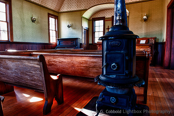 Oyster Church Interior, Washington Coast